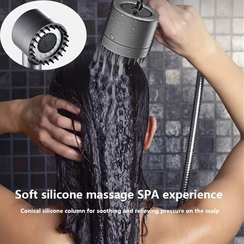4 Modes Shower Head High Pressure Showerhead