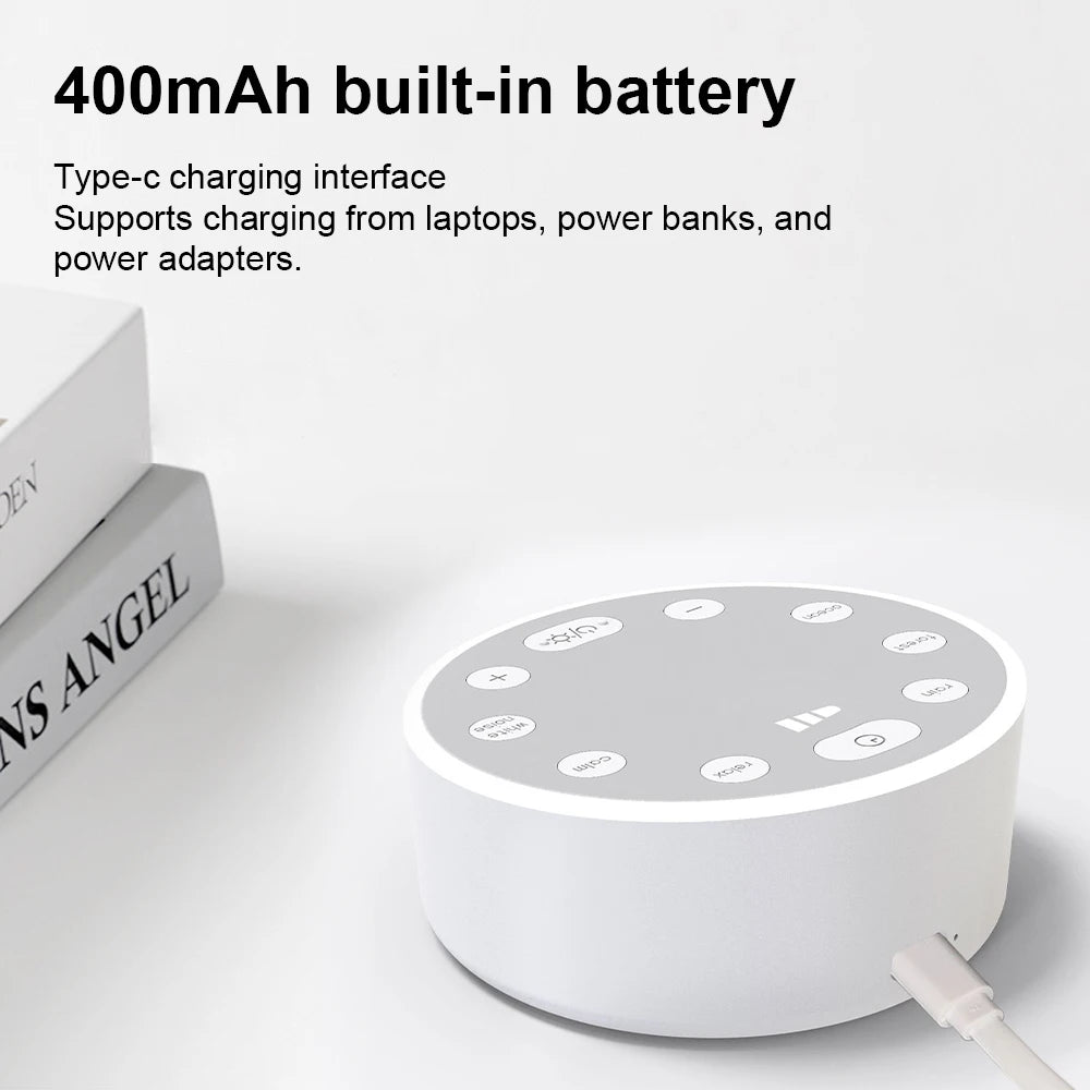 White Noise Machine Portable Baby Sleep