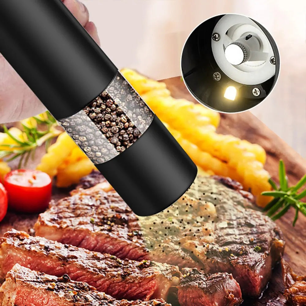 Electric Automatic Mill Pepper And Salt Grinder