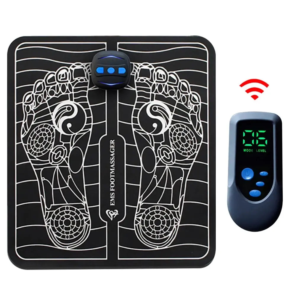 Electric EMS Foot Massager Pad Electrical Muscle Stimulation Foot Massager