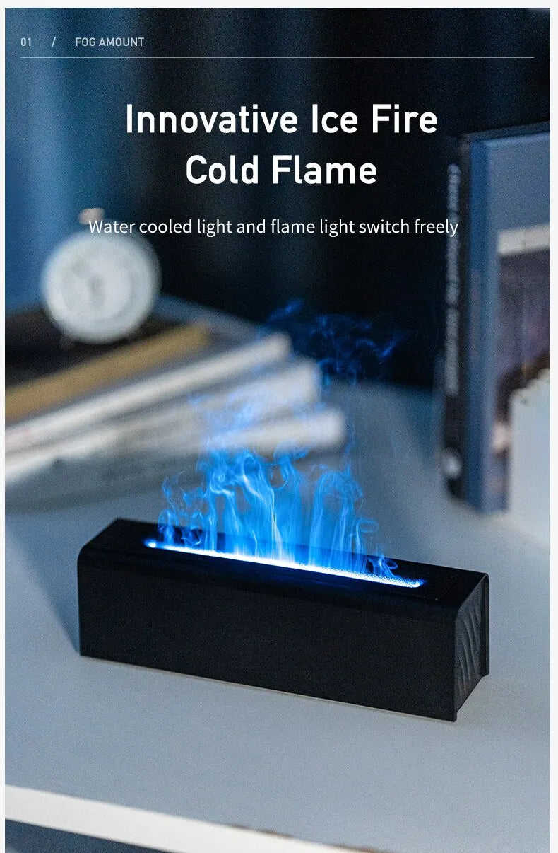 Colorful Simulation Flame Diffuser