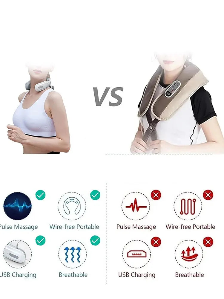 Neck Massage Machine 4 Head And Neck Protection Heating Machine