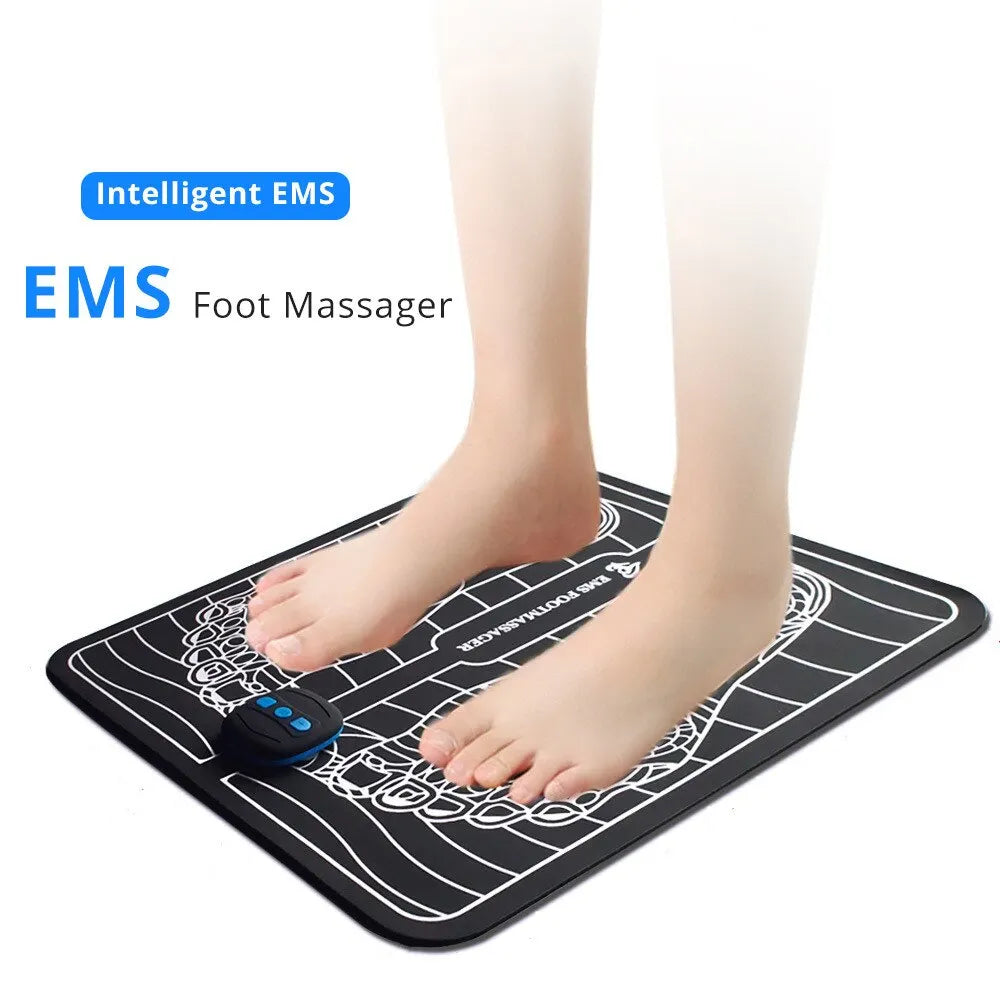 Electric EMS Foot Massager Pad Electrical Muscle Stimulation Foot Massager