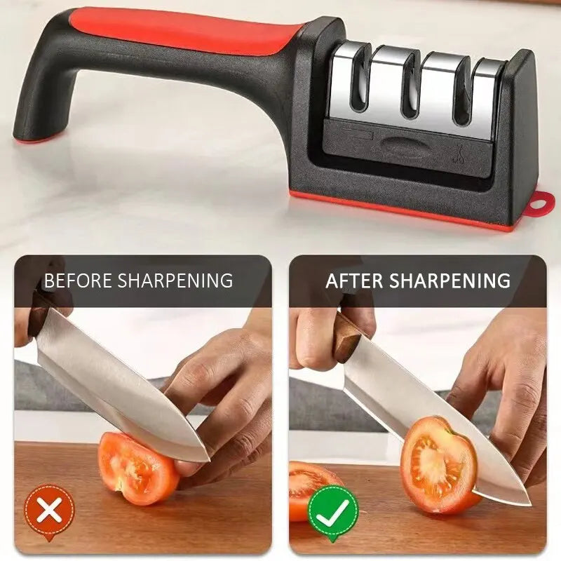 Kitchen 3/4-Segment Knife Sharpener