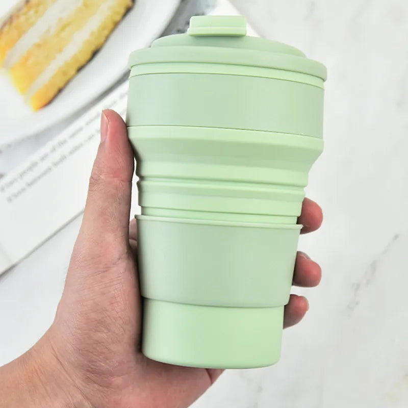 350ML/500ML Silicone Folding Cup