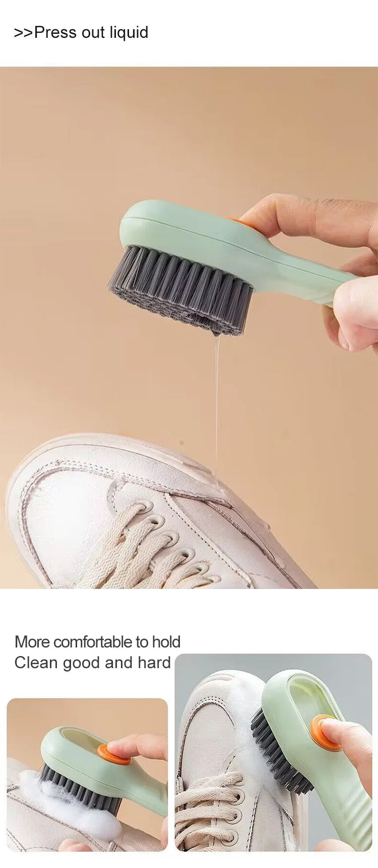 Multifunctional Cleaning Shoe Brush