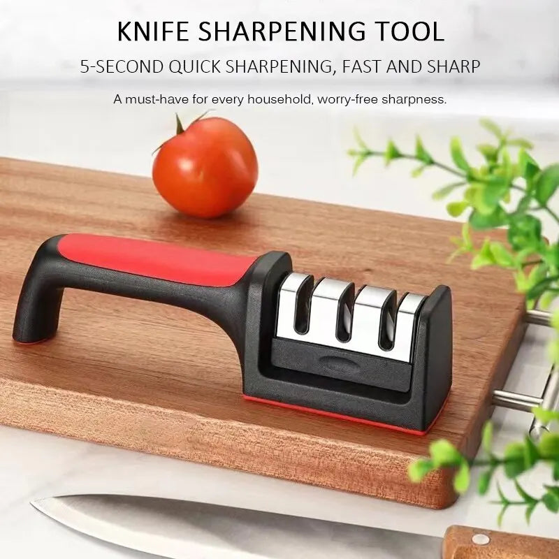 Kitchen 3/4-Segment Knife Sharpener