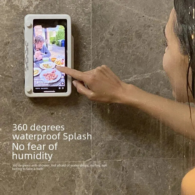 Rotatable Bathroom Waterproof Phone Box