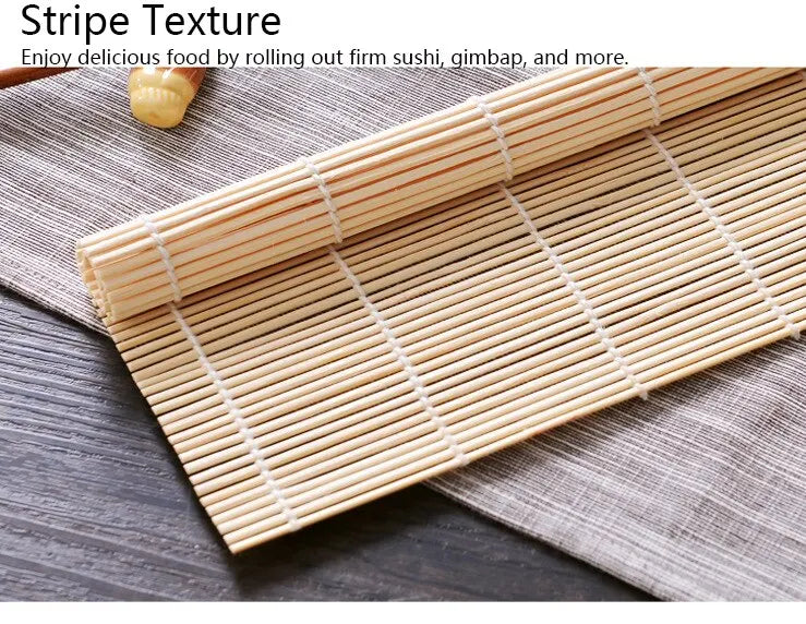 DIY Bamboo Sushi Maker Rolling Mat Sushi Tools Rice Rollers