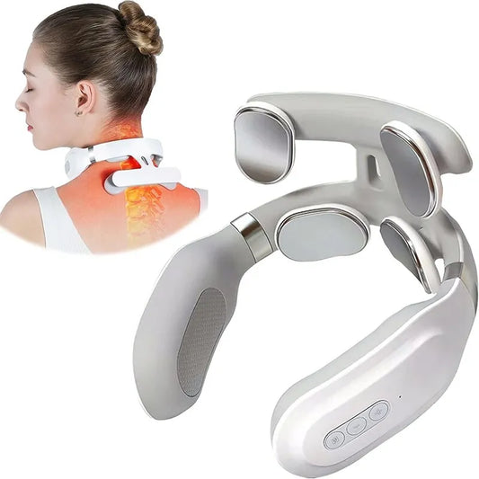 Neck Massage Machine 4 Head And Neck Protection Heating Machine