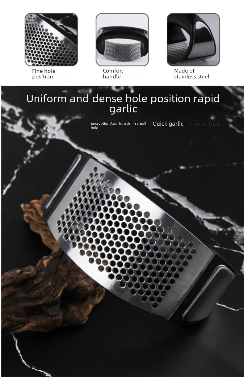 Manual Stainless Steel Garlic Presser