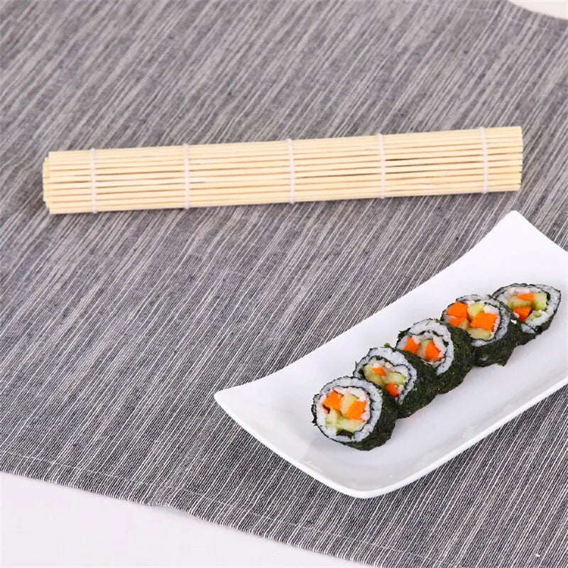 DIY Bamboo Sushi Maker Rolling Mat Sushi Tools Rice Rollers