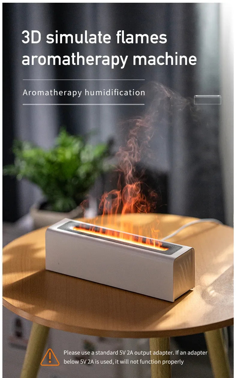 Colorful Simulation Flame Diffuser