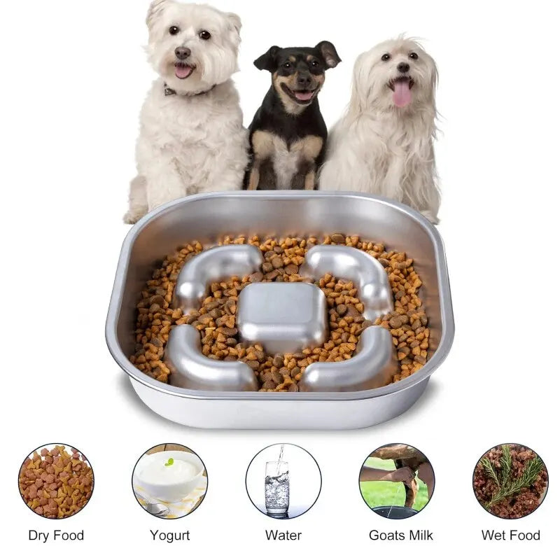 Dog Slow Feeder Bowls