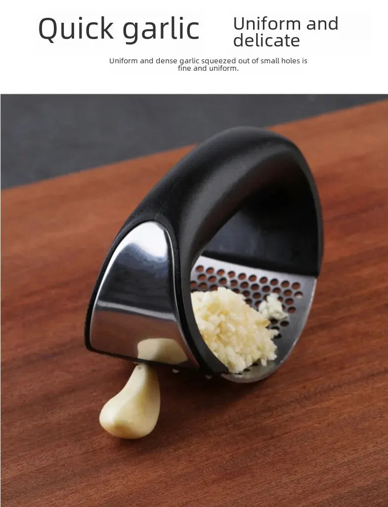 Manual Stainless Steel Garlic Presser