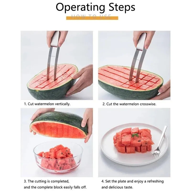 Stainless Steel Watermelon Slicer